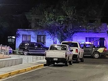 La zona fue resguardada por los elementos policíacos del municipio. | Leyda Estrada