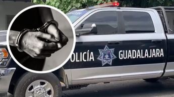 El sujeto quedó resguardado y a disposición del Ministerio Público. | Foto: Policía de Guadalajara
