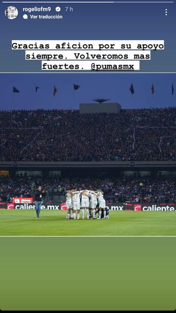 Rogelio Funes Mori se manifiesta tras eliminación de Pumas
