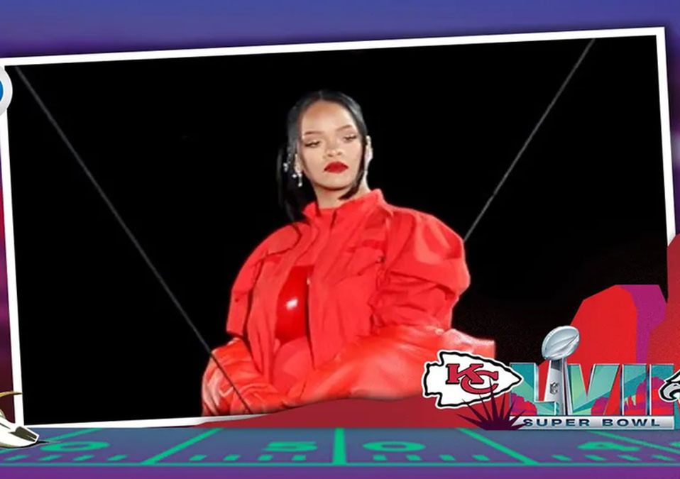 Rihanna sorprende a todos con su show de medio tiempo en el Super Bowl