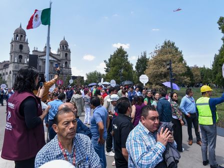 Los puntos de reunión son lugares seguros para resguardarse ante un temblor | Cuartoscuro
