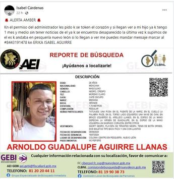 Publicación de Isabel Cárdenas / Captura de pantalla