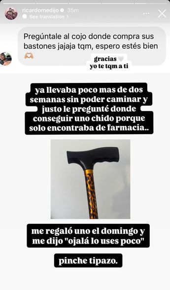 Ricardo Pérez revela que fue operado por un problema en la rodilla
