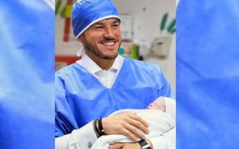 Samuel García e Isabel, su segunda hija