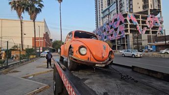 El accidente fue protagonizado por un vehículo Volkswagen y otro marca Ford. | Fabricio Gallegos