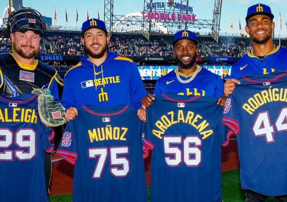 Randy Arozarena y Cal Raleigh juegan juntos en los Seattle Mariners / @mariners