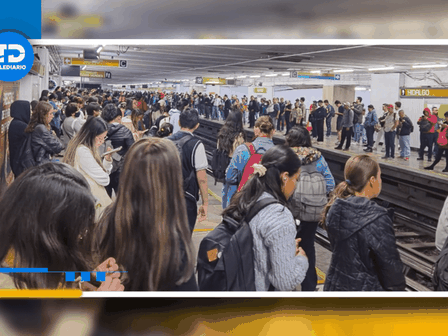 Retrasos en el Metro, 12 de junio 2024 | X: @leslie_ef