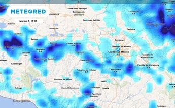 Probabilidad de lluvia en CdMx HOY 7 de octubre del 2025 | Meteored