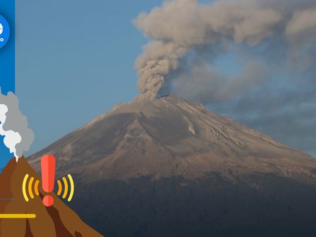 El semáforo de alerta volcánica del Popocatépetl está en Amarillo Fase 2 HOY 19 de noviembre de 2024 / Andrés Lobato