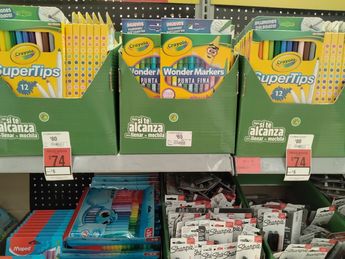 Supermercados también se suman a los descuentos para el regreso a clases. | Luis Gómez