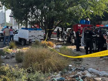 El altercado termino en choque, golpes y balazos en Guadalajara