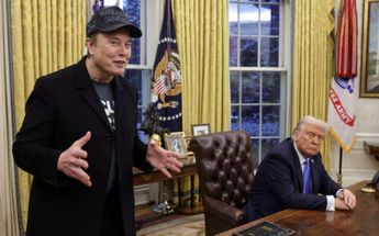 Elon Musk con Donald Trump en la Oficina Oval de la Casa Blanca. | Reuters