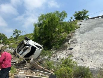 El accidente dejó una serie de vehículos dañados. | Pedro Delgado