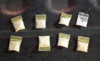 Dosis de droga decomisada. | Cortesía