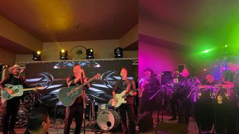 Los Claxons y El Plan estuvieron en la boda de Pamela Longoria. | Especial