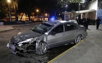 Choque en la Cuauhtémoc / Enrique Luna