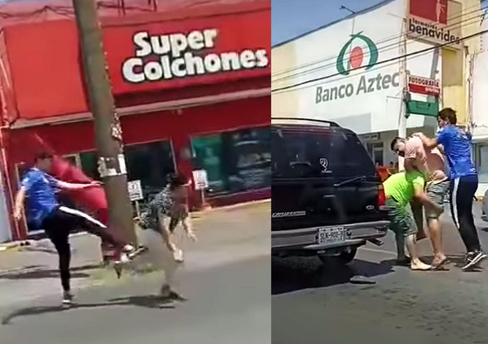 Pelea en avenida Raúl Salinas | Especial