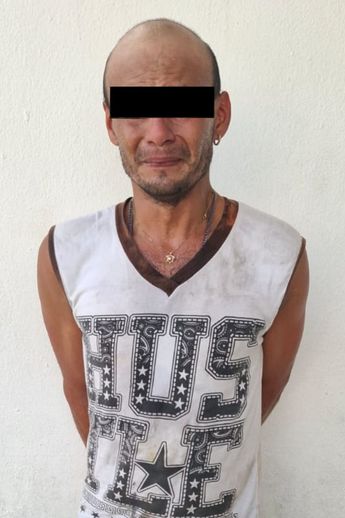 Enzo “N” de 32 años fue denunciado por su esposa con la Policía de Guadalupe. | Cortesía