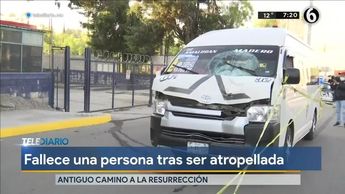 Muere persona de la tercera edad tras ser atropellado en Puebla