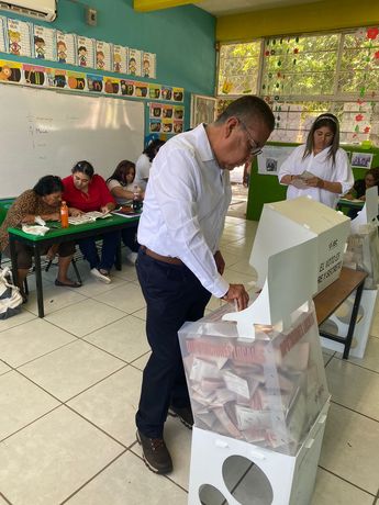 Raúl Onofre, candidato a la diputación local en estas elecciones de 2023 | Foto: Telediario
