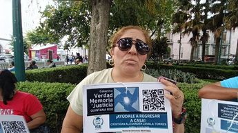Adriana Zavala Torres busca a su hijo Cristian Alexander Zavala Torres, desaparecido el 30 de septiembre de 2022 en Chetumal | Isabel Zamudio