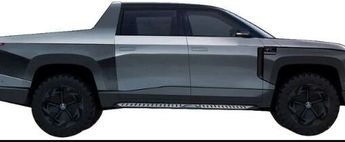 La pickup Sany tiene detalles similares a la Tesla Cybertruck
