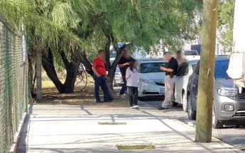 Movilización de autoridades por la muerte de un guardia de seguridad en Santa Catarina. | Agustín Martínez