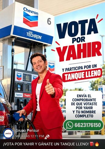 La promoción solicita conservar evidencia digital del voto realizado durante la competencia televisiva. | Redes sociales