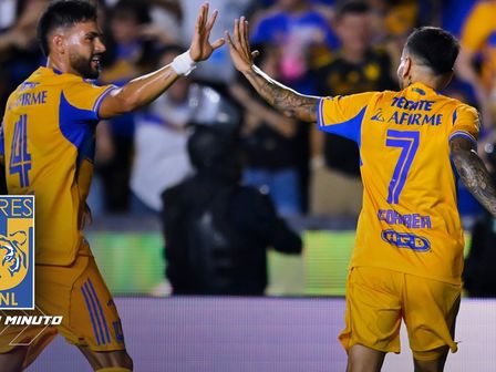 Ángel Correa debutó con Tigres y lo hizo utilizando el mítico 7 / @TigresOficial