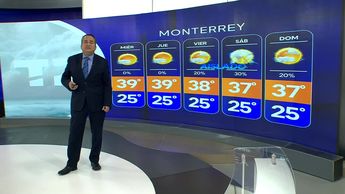 Pronóstico del tiempo para Monterrey, con Abimael Salas - 25 de julio de 2023