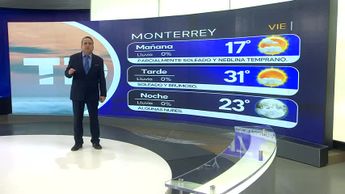Pronóstico del tiempo para Monterrey, con Abimael Salas- 07 de febrero de 2025