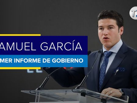 Entrega de primer informe de gobierno de Samuel García / Telediario