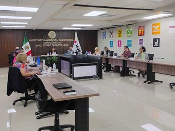 Consejo Estatal del Instituto Nacional Electoral en Nuevo León. | Sandra González