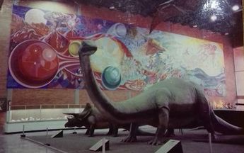 Dinosaurios del Museo de Historia Natural en Puebla / Archivo