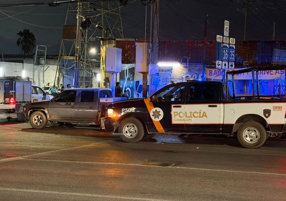 Elementos de la Policía de Guadalupe resguardaron y acordonaron la zona. | Fernanda Pérez