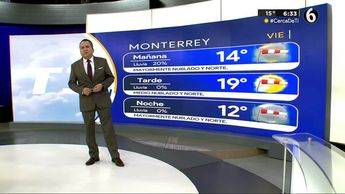Pronóstico del tiempo para Monterrey, con Abimael Salas - 25 de noviembre de 2022