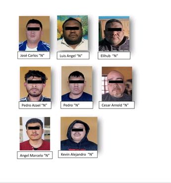 Durante el operativo se detuvo a 8 personas junto a 'El Lexus' | Defensa