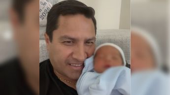 Álvarez celebró la llegada del bebé con un tierno video lleno de besos al recién nacido | Instagram