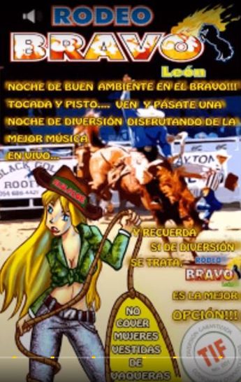 Promoción del Rodeo Bravo / Cortesía