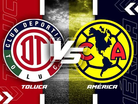 América ganó el juego de ida con 2 goles de Rodrigo Aguirre ante Toluca / Especial