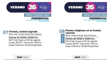 Conoce las opciones presenciales y en línea de los talleres y cursos de la Universidad para Adultos BUAP | Universidad para Adultos BUAP