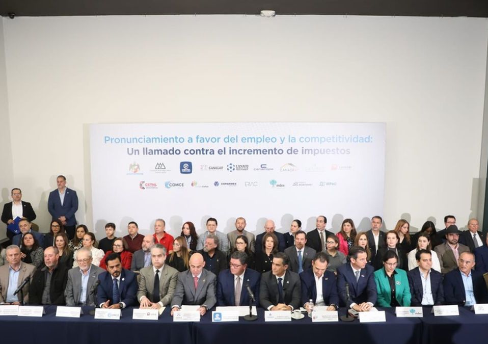 Empresarios alertan que alza al ISN agravaría crisis de costos, aranceles y baja generación de empleo.| Luis Guerra