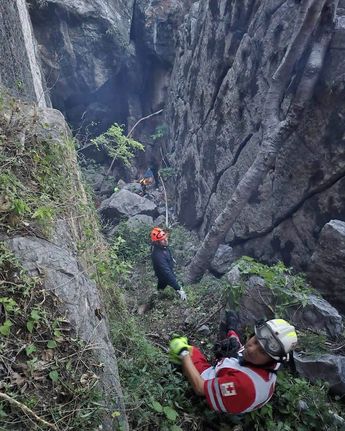 El suceso ocurrió en la cavidad denominada Cueva de los Aires.