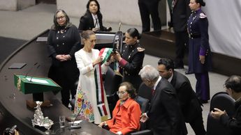 Claudia Sheinbaum recibe Banda Presidencial