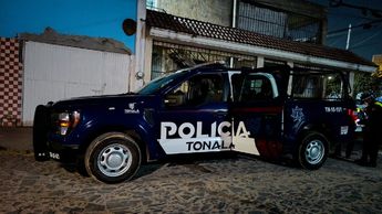 Policía de Tonalá en donde golpearon a un coreano / Vicente Torres