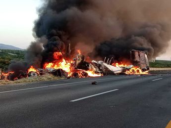 Elementos de rescate acudieron al lugar de los hechos. | Cortesía