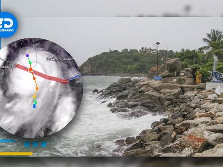 El huracán John afecta a los estados de Guerrero y Oaxaca, donde tocó tierra durante la noche del 23 de septiembre | Cuartoscuro