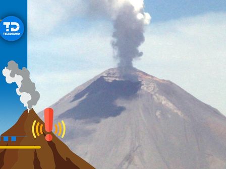 Sigue AQUÍ la actividad EN VIVO del volcán Popocatépetl HOY sábado 8 de junio / Agencia Es Imagen