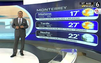 Clima para el martes 12 de marzo en Monterrey
