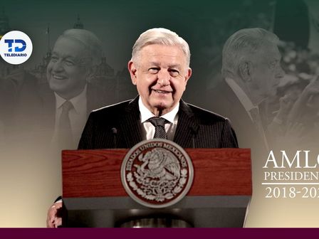 AMLO encabezó por poco menos de seis años el gobierno de la República / Telediario.